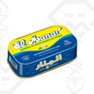 Sardine manar au citron 125 GR